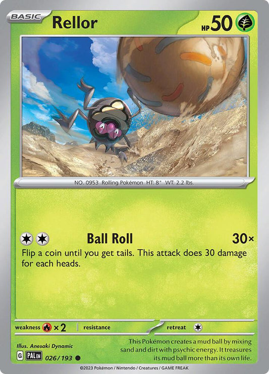 Rellor 026/193 (SV02: Paldea Evolved) 