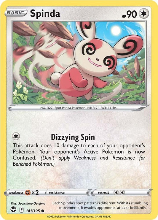 Spinda 141/195 (SWSH12: Silver Tempest) 