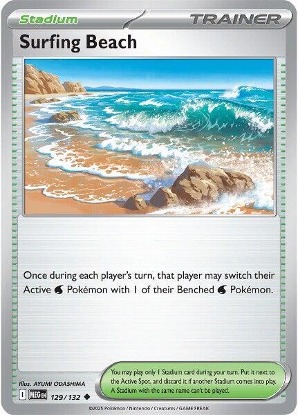 Surfing Beach 129/132 (ME01: Mega Evolution) 