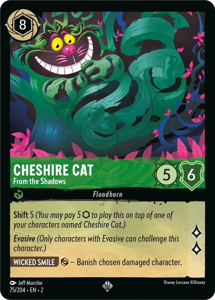 Cheshire Cat From the Shadows 75/204 (Rise of the Floodborn) 