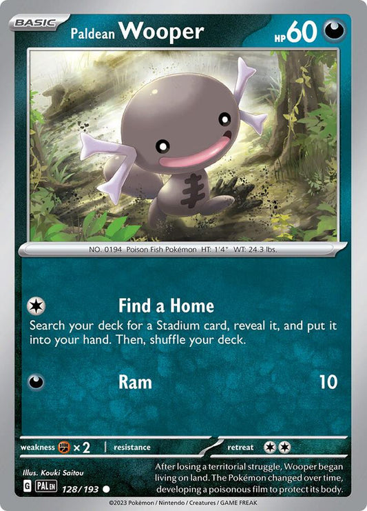 Paldean Wooper 128/193 (SV02: Paldea Evolved) 