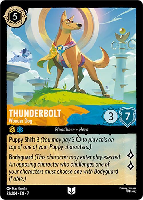 Thunderbolt, Wonder Dog 23/204 (Archazia's Island) 