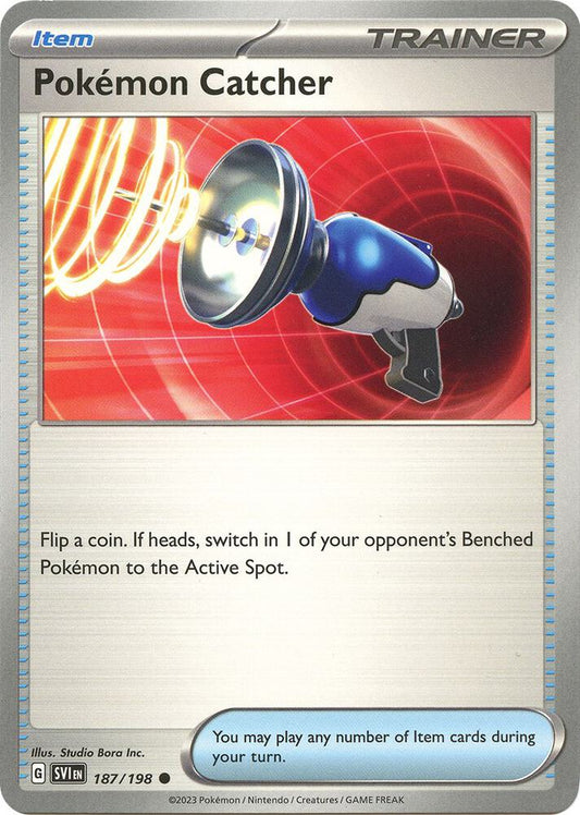 Pokemon Catcher 187/198 (SV01: Scarlet & Violet Base Set) 