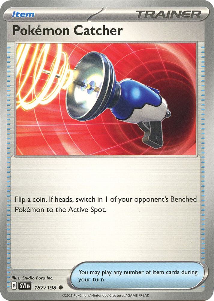 Pokemon Catcher 187/198 (SV01: Scarlet & Violet Base Set) 