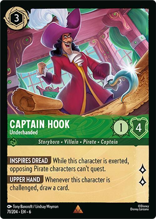 Captain Hook, Underhanded 71/204 (Azurite Sea) 