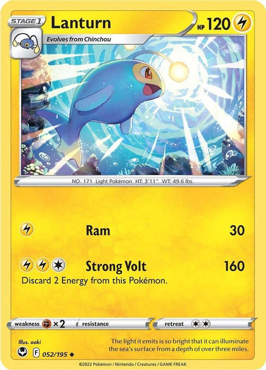 Lanturn 052/195 (SWSH12: Silver Tempest) 