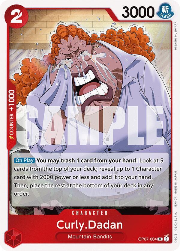 CurlyDadan OP07-004 (500 Years in the Future)  - Foil