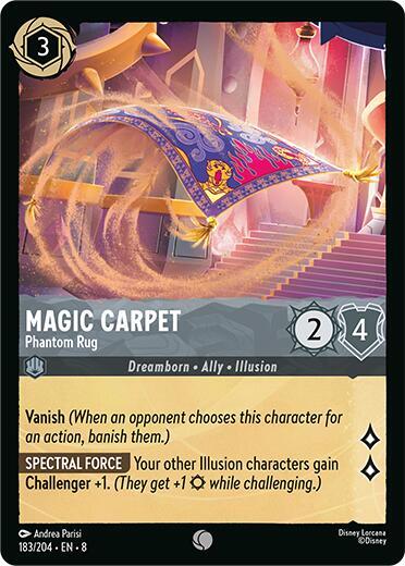 Magic Carpet Phantom Rug 183/204 (Reign of Jafar)  - Cold Foil