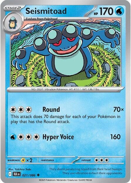Seismitoad 021/086 (SV: Black Bolt) 