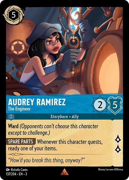 Audrey Ramirez, The Engineer 137/204 (Into the Inklands) 