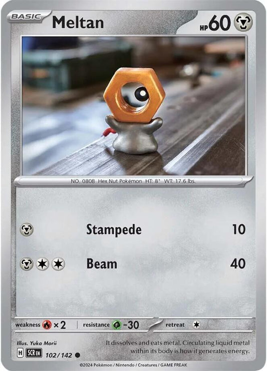 Meltan 102/142 (SV07: Stellar Crown) 