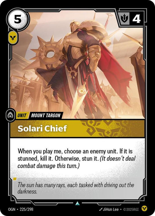 Solari Chief 225/298 (Origins) 