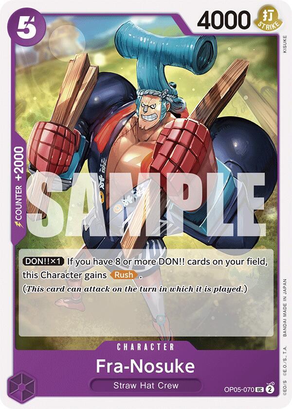 Fra-Nosuke OP05-070 (Starter Deck 18: PURPLE Monkey.D.Luffy) 