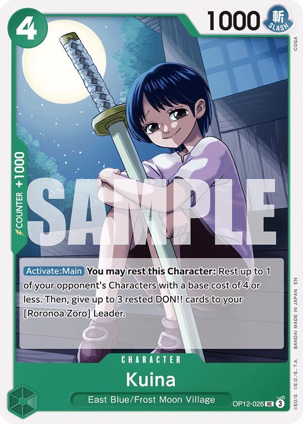 Kuina OP12-026 (Legacy of the Master) 