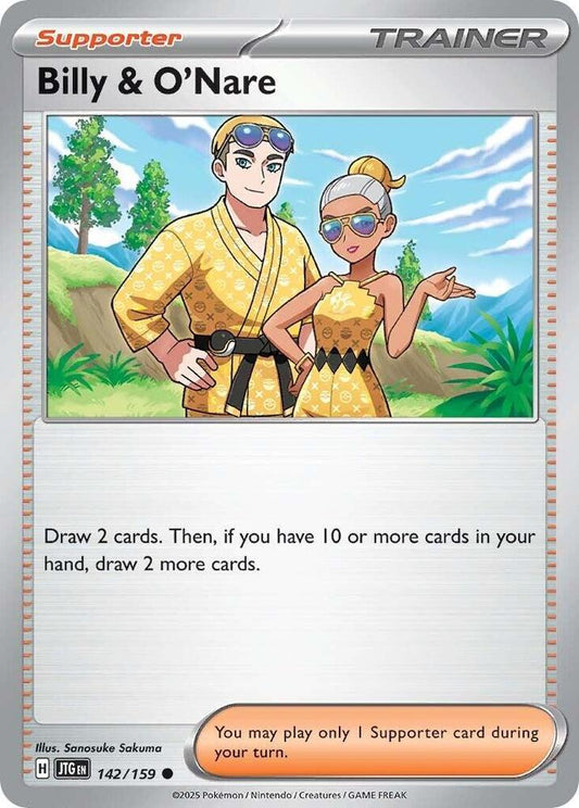 Billy and O'Nare 142/159 (SV09: Journey Together) 