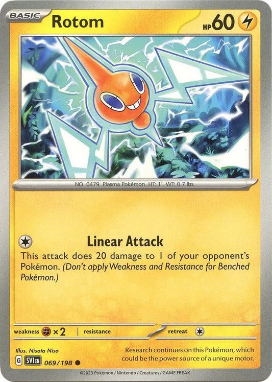 Rotom 069/198 (SV01: Scarlet & Violet Base Set) 
