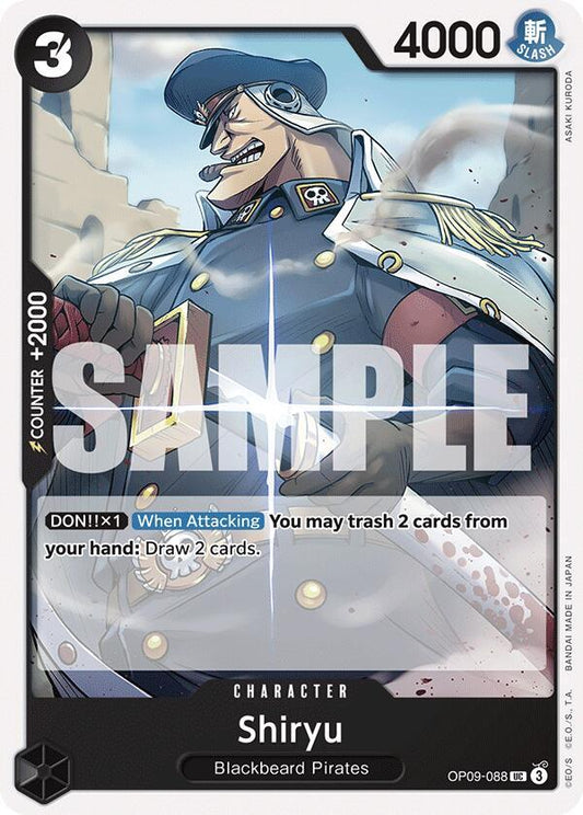 Shiryu OP09-088 (Emperors in the New World) 