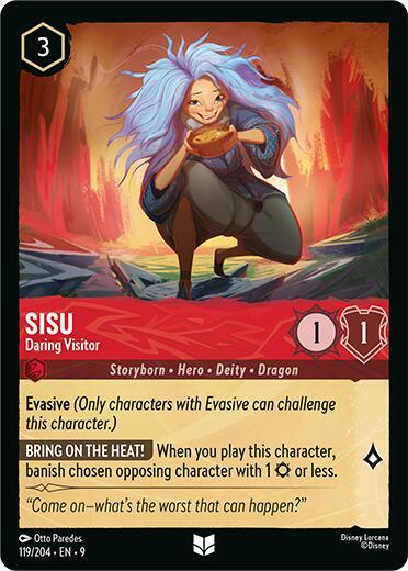 Sisu Daring Visitor 119/204 (Fabled) 