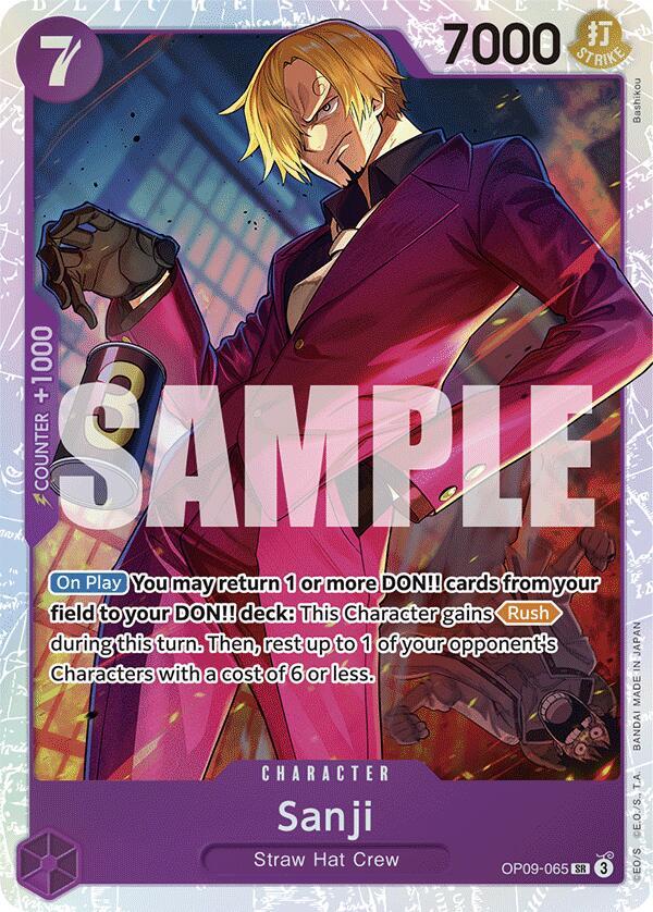 Sanji OP09-065 (Emperors in the New World)  - Foil