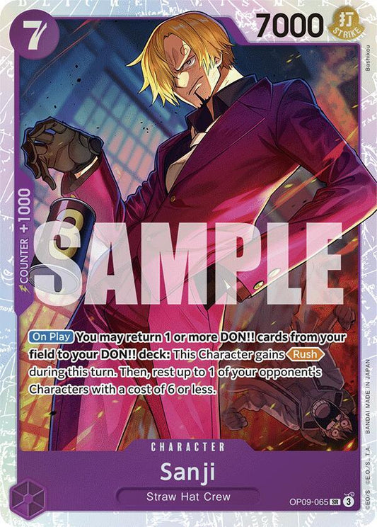 Sanji OP09-065 (Emperors in the New World)  - Foil