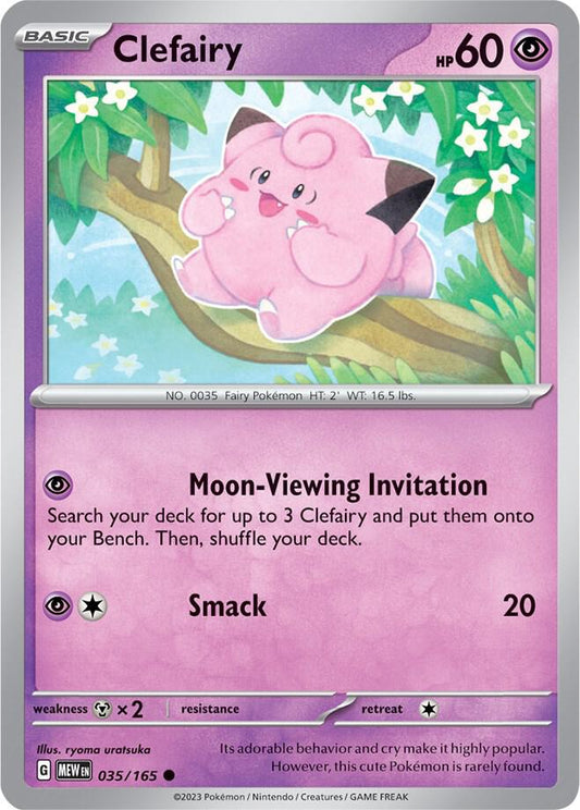 Clefairy 035/165 (SV: Scarlet & Violet 151) 