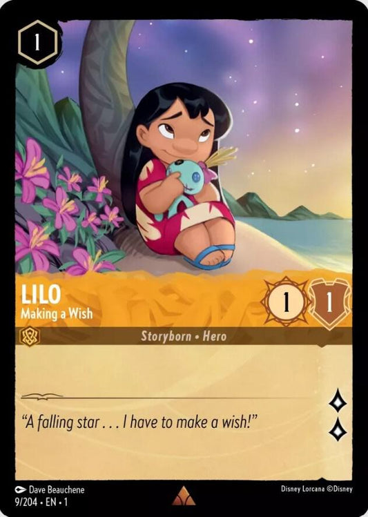 Lilo, Making a Wish 9/204 (The First Chapter)  - Cold Foil