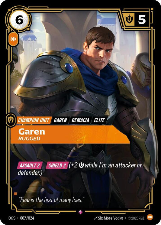 Garen - Rugged 007/024 (Origins: Proving Grounds) 