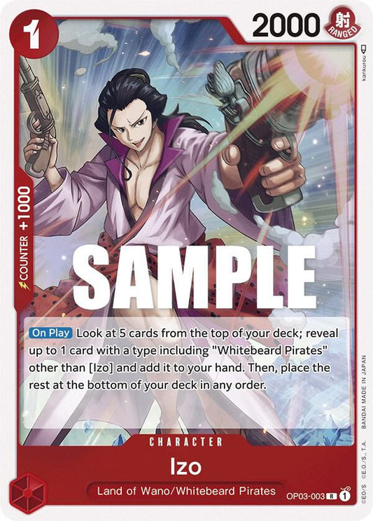 Izo OP03-003 (Pillars of Strength)  - Foil