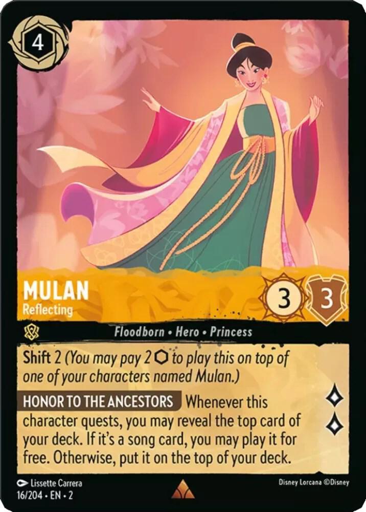 Mulan Reflecting 16/204 (Rise of the Floodborn) 