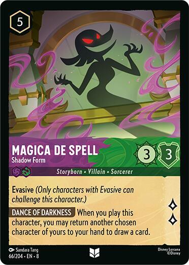 Magica De Spell Shadow Form 66/204 (Reign of Jafar) 