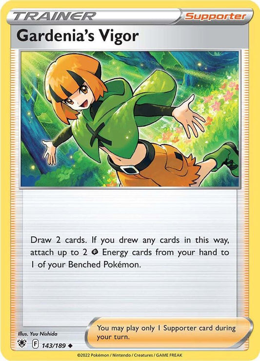 Gardenias Vigor 143/189 (SWSH10: Astral Radiance) 