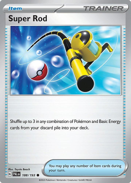 Super Rod 188/193 (SV02: Paldea Evolved) 