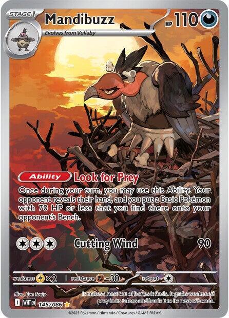 Mandibuzz 145/086 145/086 (SV: White Flare)  - Holofoil