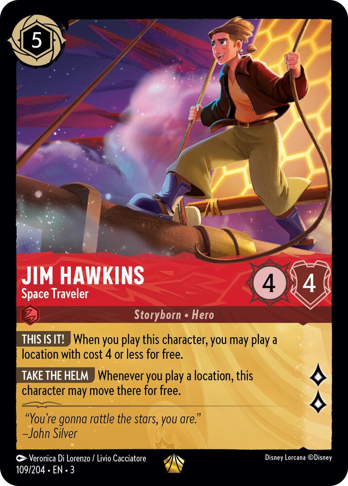 Jim Hawkins, Space Traveler 109/204 (Into the Inklands) 