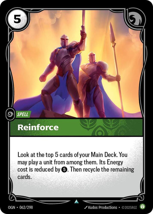 Reinforce 62/298 (Origins) 