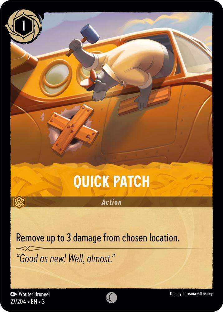 Quick Patch 27/204 (Into the Inklands)  - Cold Foil