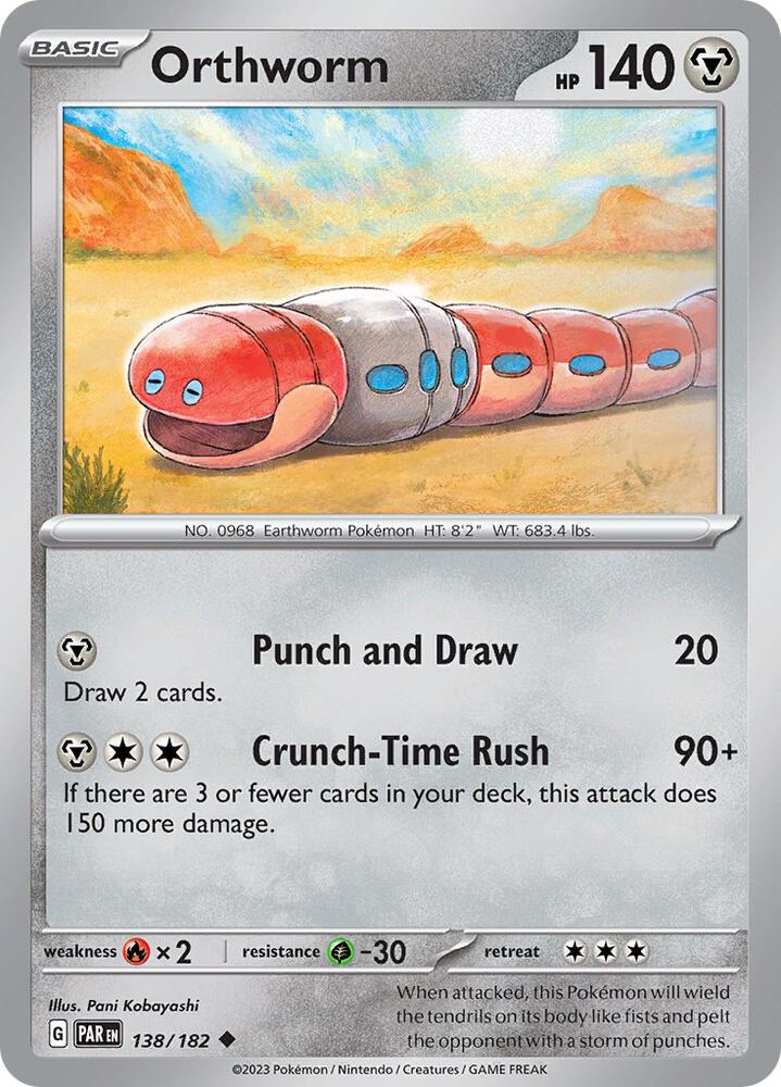 Orthworm 138/182 (SV04: Paradox Rift) 