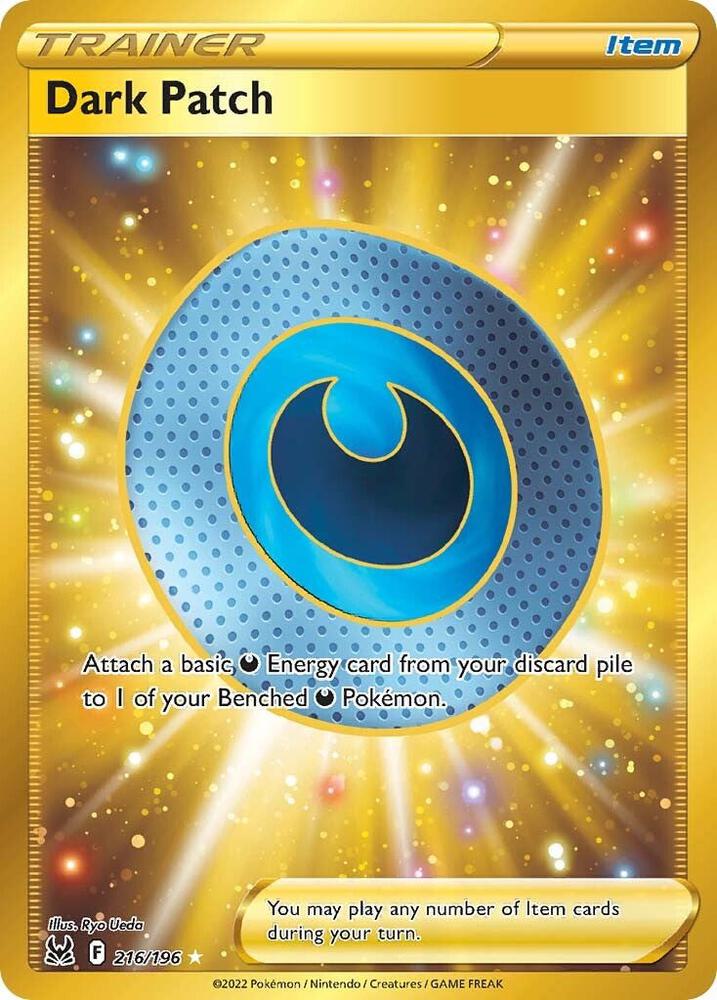 Dark Patch Secret 216/196 (SWSH11: Lost Origin)  - Holofoil