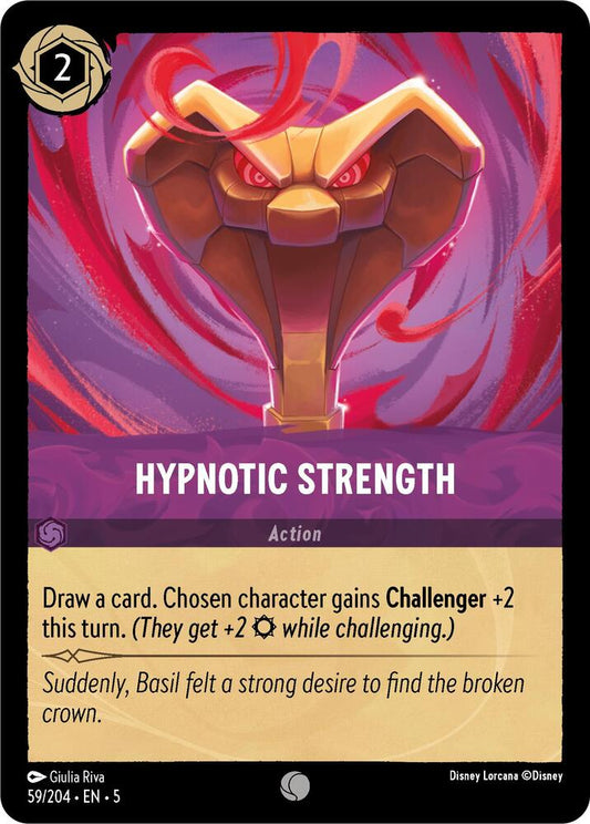 Hypnotic Strength 59/204 (Shimmering Skies)  - Cold Foil