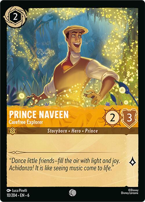 Prince Naveen, Carefree Explorer 10/204 (Azurite Sea)  - Cold Foil