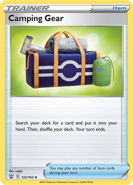 Camping Gear 122/163 (SWSH05: Battle Styles) 