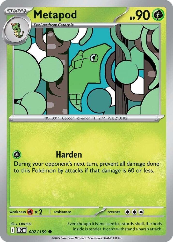 Metapod 002/159 (SV09: Journey Together) 