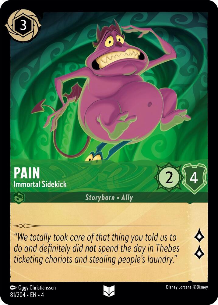 Pain Immortal Sidekick 81/204 (Ursula's Return) 