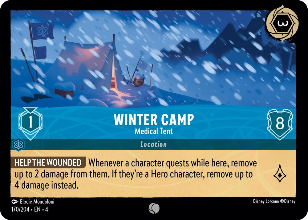 Winter Camp, Medical Tent 170/204 (Ursula's Return) 