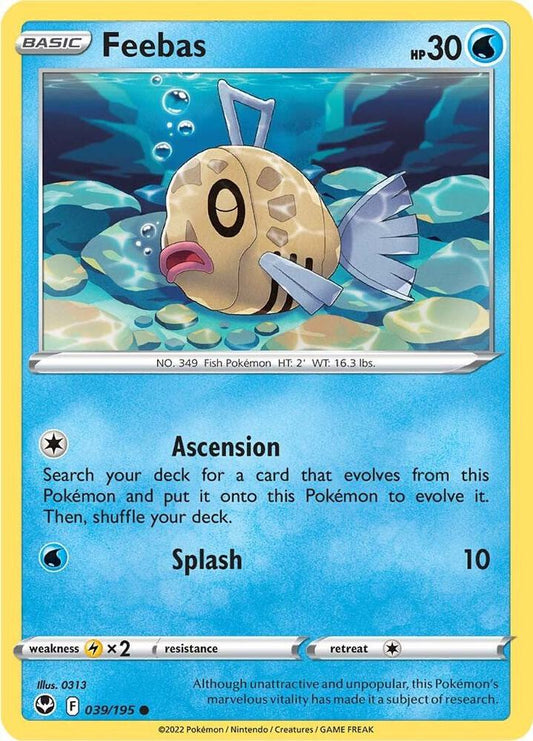 Feebas 039/195 (SWSH12: Silver Tempest) 