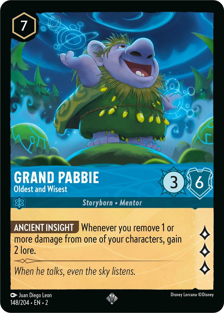 Grand Pabbie Oldest and Wisest 148/204 (Rise of the Floodborn) 