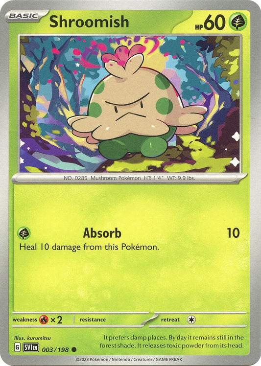 Shroomish 003/198 (SV01: Scarlet & Violet Base Set) 