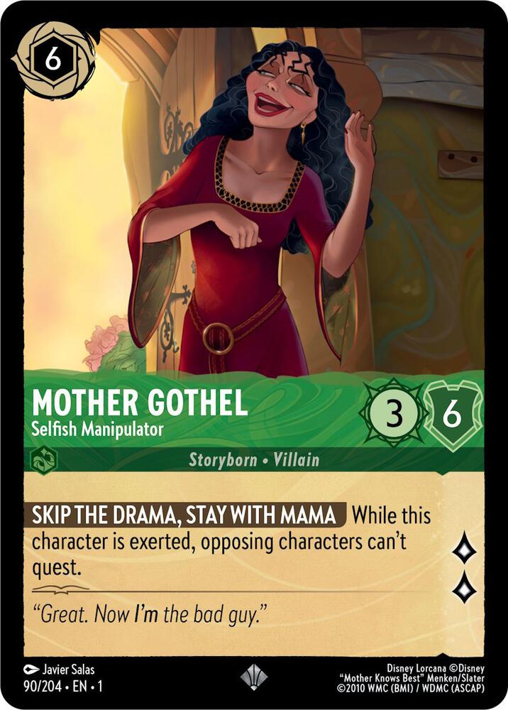 Mother Gothel, Selfish Manipulator 90/204 (The First Chapter) 