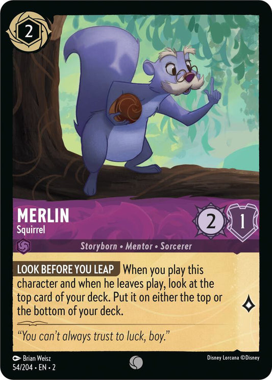Merlin Squirrel 54/204 (Rise of the Floodborn)  - Cold Foil