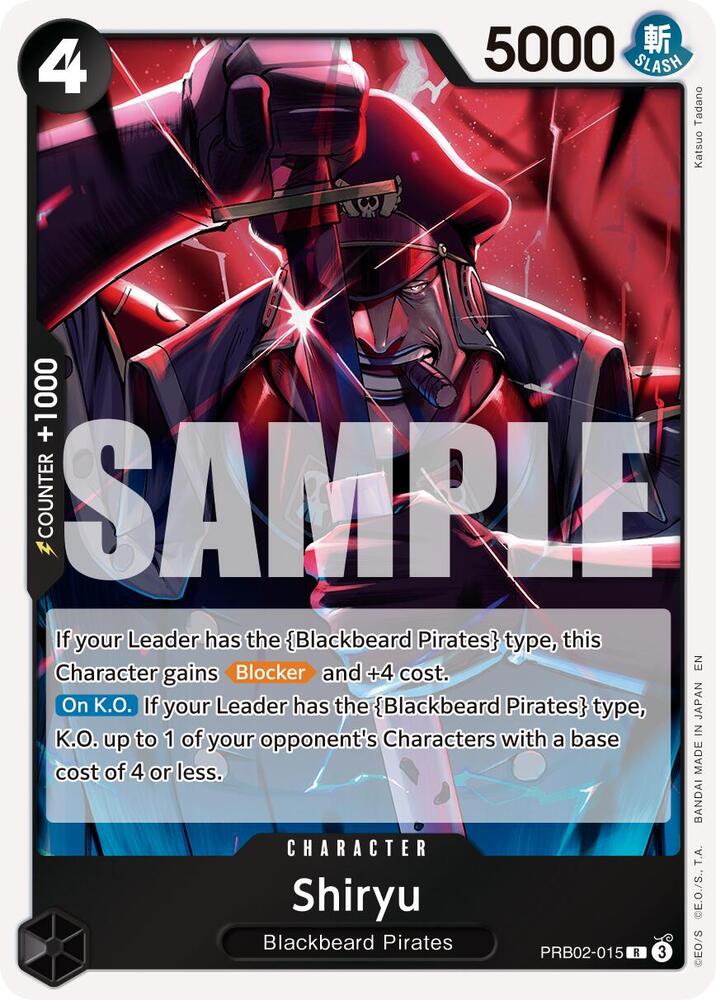 Shiryu PRB02-015 (Premium Booster -The Best- Vol. 2)  - Foil